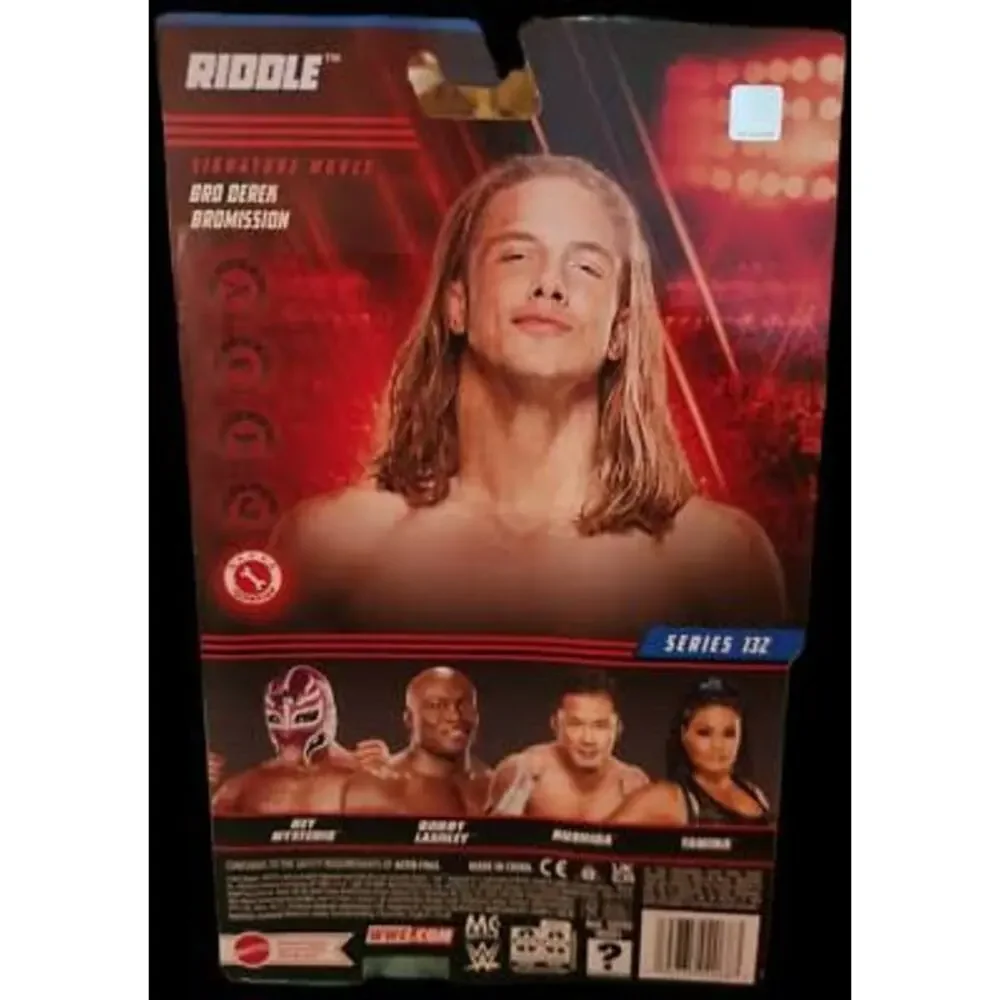 WWE Mattel Basic Superstars Series 132 Matt Riddle Wrestling Action Figure